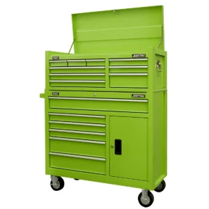American PRO® Topchest & Rollcab Combination 15 Drawer – Green