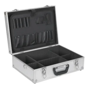 Aluminium Tool Case with Square Edges