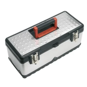 Stainless Steel Toolbox with Tote Tray 660mm