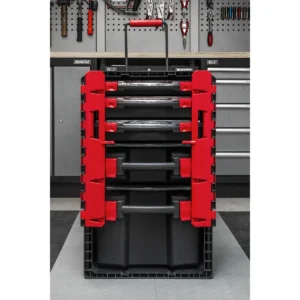Professional Mobile Toolbox with 5 Removable Storage Cases