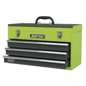 American PRO® Tool Chest 3 Drawer – Green/Grey