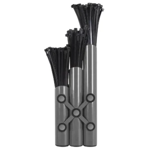 Large Magnetic Cable Tie Holder – Grey