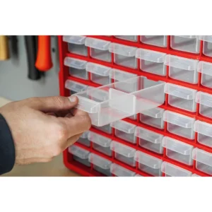 Cabinet Box 60 Drawer – Red/Black