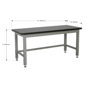 Premier Industrial™ Steel Workbench 1.8m