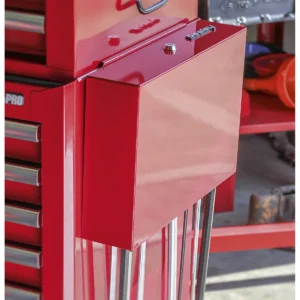 Side Cabinet for Long Handle Tools – Red