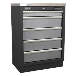 Superline PRO® Storage System with Wood Worktop 4.92m