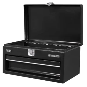 Superline Pro® Mini Toolbox with Drawer – Black