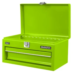 Superline Pro® Mini Toolbox with Drawer – Green