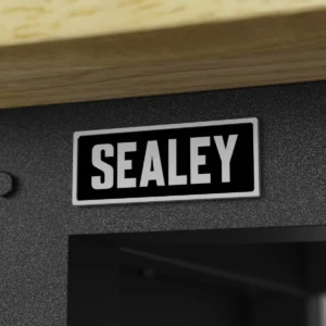 Superline PRO® Modular Workbench with 4 Drawers Wooden Worktop 1265mm