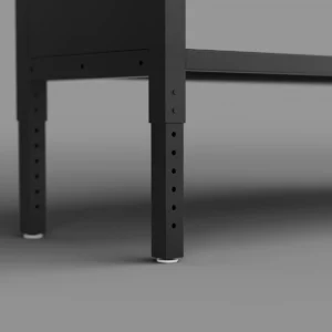 Superline PRO® Modular Workbench with Stainless Steel Worktop & Adjustable Height 1525mm