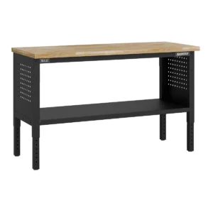 Superline PRO® Modular Workbench with 3 Drawers Wooden Worktop 1525mm