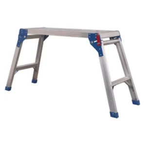 Aluminium 2-Tread Folding Platform – EN 131-4