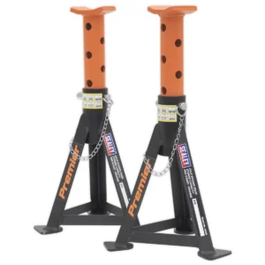 Premier Axle Stands (Pair) 3 Tonne Capacity per Stand – Orange