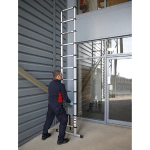 Aluminium Professional Telescopic Ladder 11-Tread – EN 131