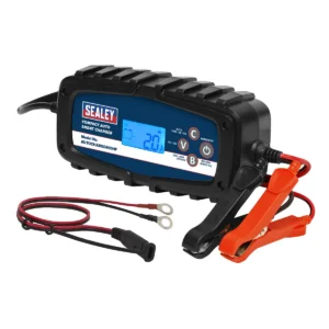 6/12V Compact Auto Smart Charger & Maintainer 4A
