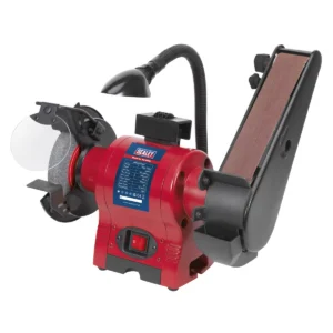 150mm Bench Grinder with 50mm Belt Sander & Worklight 250W/230V