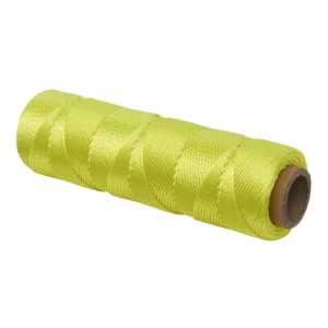 Braided Nylon Brick Line 76m – Yellow