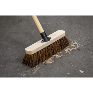 Stiff/Hard Bristle Broom 12″(300mm)