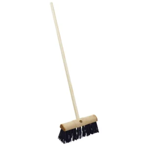Stiff/Hard Bristle Yard Broom 13″(325mm)