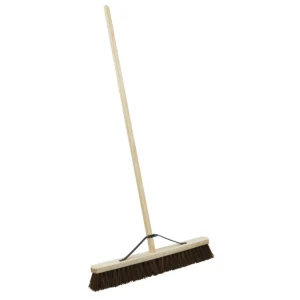 Stiff/Hard Bristle Broom 24″(600mm)