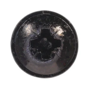 Self-Tapping Pozi Flanged Head Screw 3.5 x 10mm, Black – Pack of 100