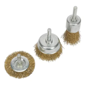 Crimped Wire Brush Set 3pc
