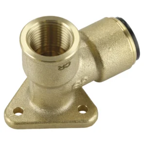 John Guest® Brass Wingback Elbow 15mm x 1/2″BSP