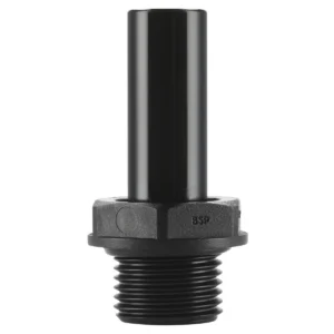 John Guest® Stem Adaptor 15mm x 1/2″BSP – Pack of 2