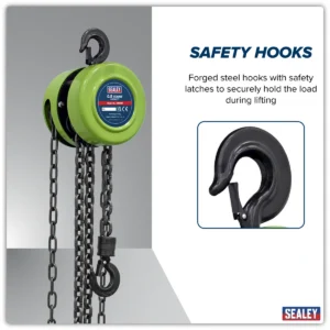 2.5m Chain Block 0.5 Tonne