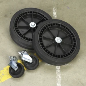 Wheel Kit for Fixed Compressors – 2 Castors & 2 Fixed