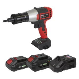 SV20 Series Brushless Cordless Nut Riveter 20V – 2 Batteries