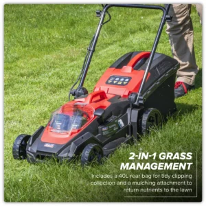 Cordless Lawn Mower Kit 40V 4Ah SV20 Series 40cm