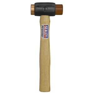 Premier Copper/Rawhide Faced Hammer with Hickory Shaft 1.5lb