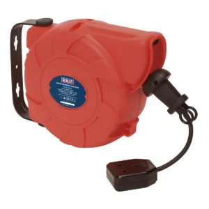 10m Retractable Cable Reel System 1 x 230V
