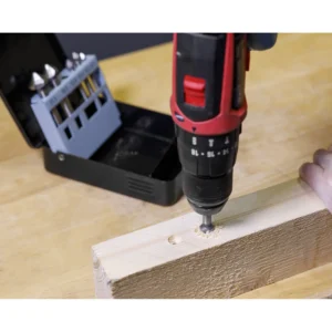 90° Countersink Bit Set 3 x V Flutes 6pc