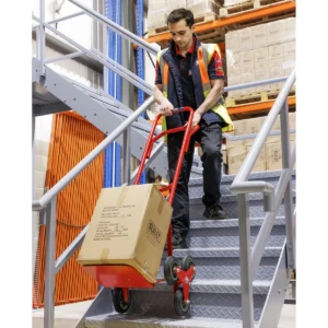 Stair Climbing Sack Truck with Solid Tyres 150kg Capacity
