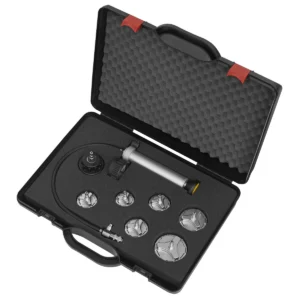 Commercial Cooling System Pressure Test Kit 7pc