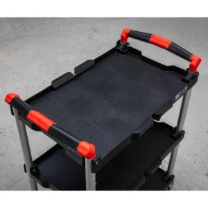 Folding Workshop Trolley 3-Level