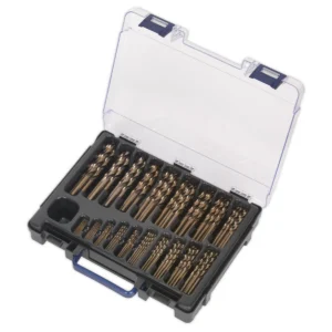 HSS Cobalt Fully Ground Drill Bit Assortment 1-10mm 170pc