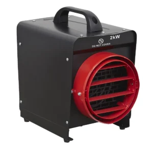 Industrial Fan Heater with Ducting 2kW/230V