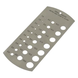 Metric Drill Gauge 1-13mm