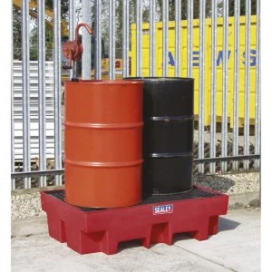 Polyethylene Barrel Bund/Spill Pallet 1220 x 820 x 330mm
