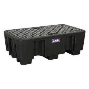 2 Drum Polyethylene Barrel Bund/Spill Pallet 1300 x 750 x 440mm