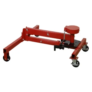 Folding 360º Rotating Engine Stand with Geared Handle Drive 450kg Capacity