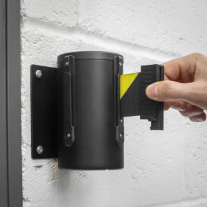 Wall Mounting Retractable Belt Barrier