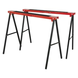 Fold Down Trestles 100kg Capacity per Trestle – Pair