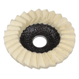 Felt Flap Disc Ø115mm Ø22mm Bore – Pack of 5