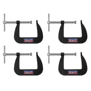 Junior C-Clamp Set 64 x 64mm 4pc