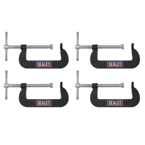Junior C-Clamp Set 76 x 35mm 4pc