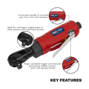 Generation Compact Air Ratchet Wrench 3/8″Sq Drive